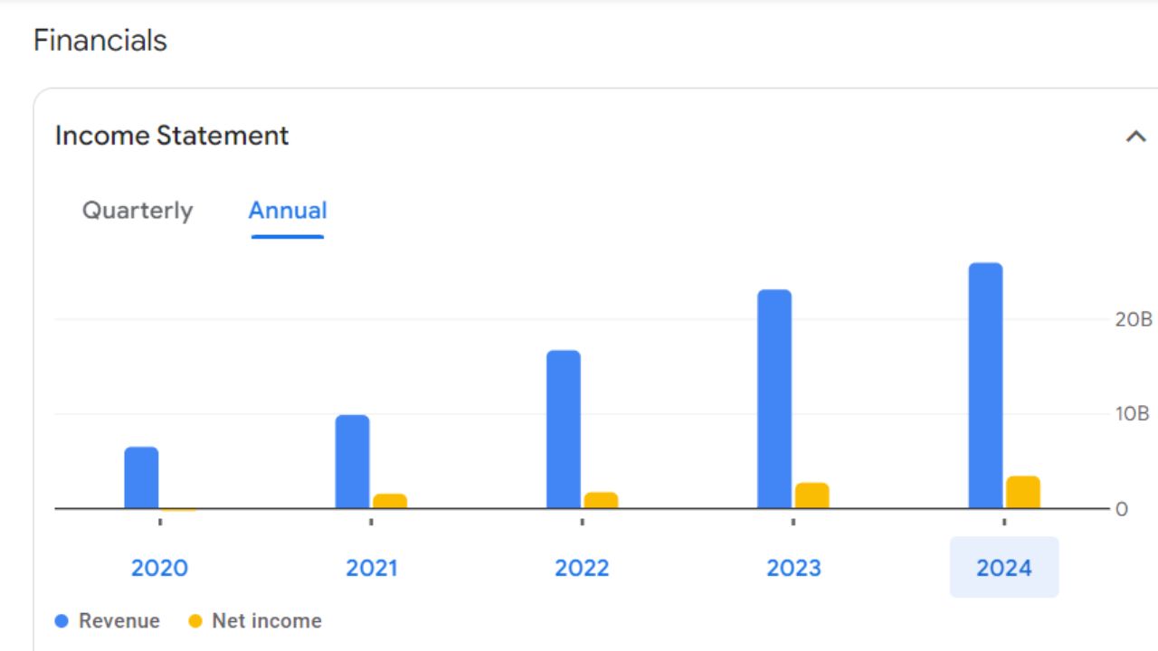 Indegene Share Price Annual Income Statement