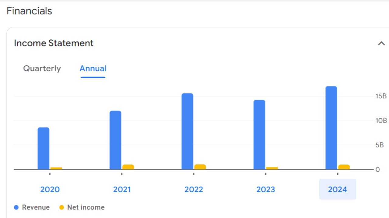 Morepen Share Price Annual Income Statement