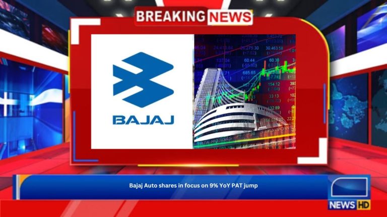 Bajaj Auto shares in focus on 9% YoY PAT jump