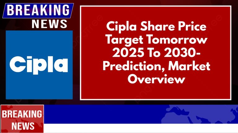 Cipla Share Price Target Tomorrow 2025 To 2030- Prediction, Market Overview