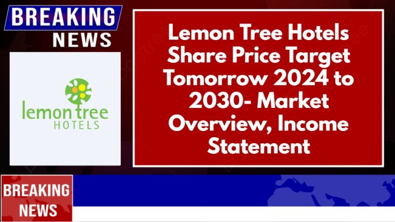 Lemon Tree Hotels Share Price Target Tomorrow 2024 to 2030- Market Overview, Income Statement