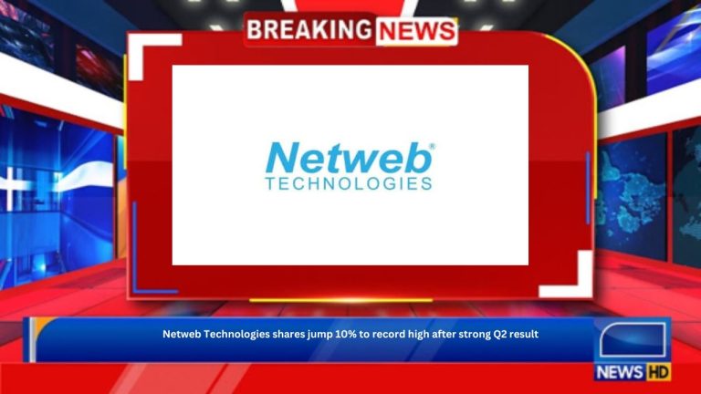 Netweb Technologies shares jump 10% to record high after strong Q2 result