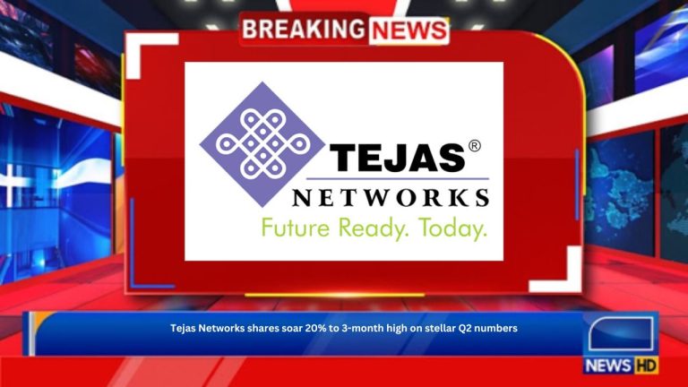 Tejas Networks shares soar 20% to 3-month high on stellar Q2 numbers