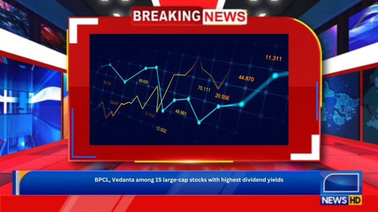 BPCL, Vedanta among 15 large-cap stocks with highest dividend yields