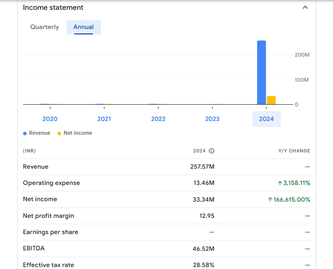 Bharat Global Developers Ltd Financials