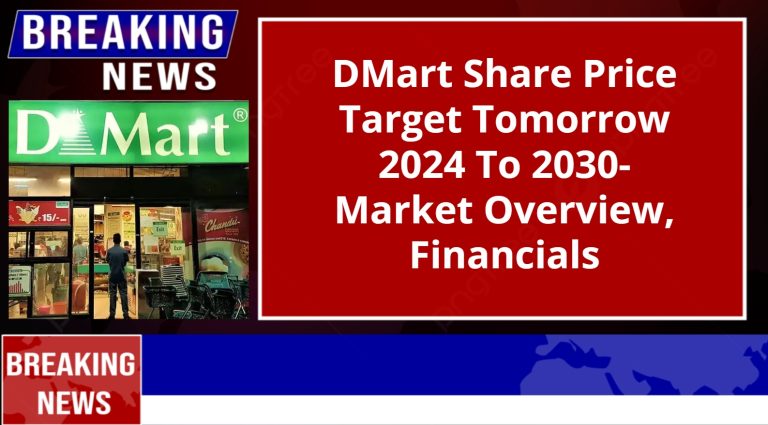 DMart Share Price Target Tomorrow 2024 To 2030- Market Overview, Financials