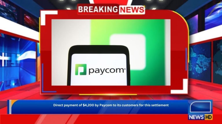 Direct payment of $4,200 by Paycom to its customers for this settlement