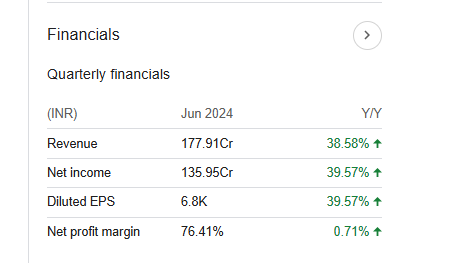 Elcid Investments Quarterly Financials