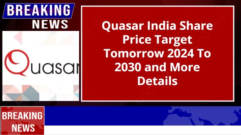 Quasar India Share Price Target