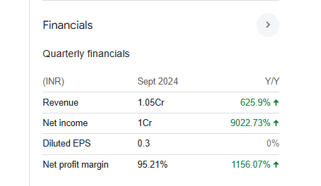 Bridge Securities Quarterly Financials