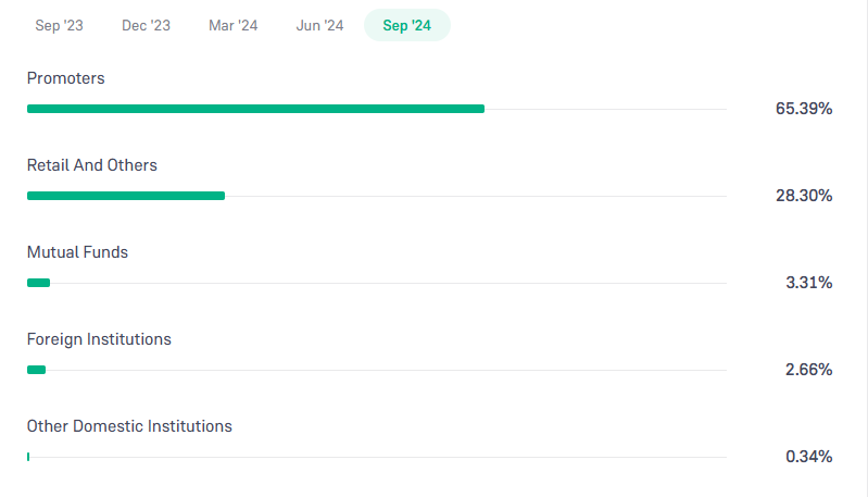 Latent View Analytics Ltd Shareholding Pattern