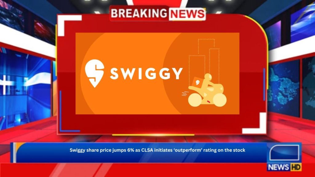 Swiggy share price jumps 6% as CLSA initiates ‘outperform’ rating on the stock