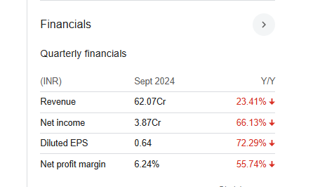 W S Industries Quarterly Financials