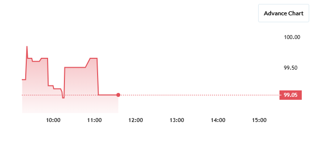 ROX Hi-Tech Share Price Chart