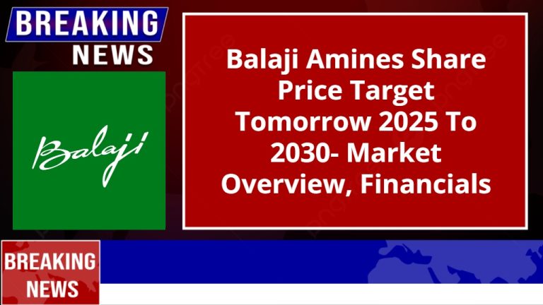 Balaji Amines Share Price Target