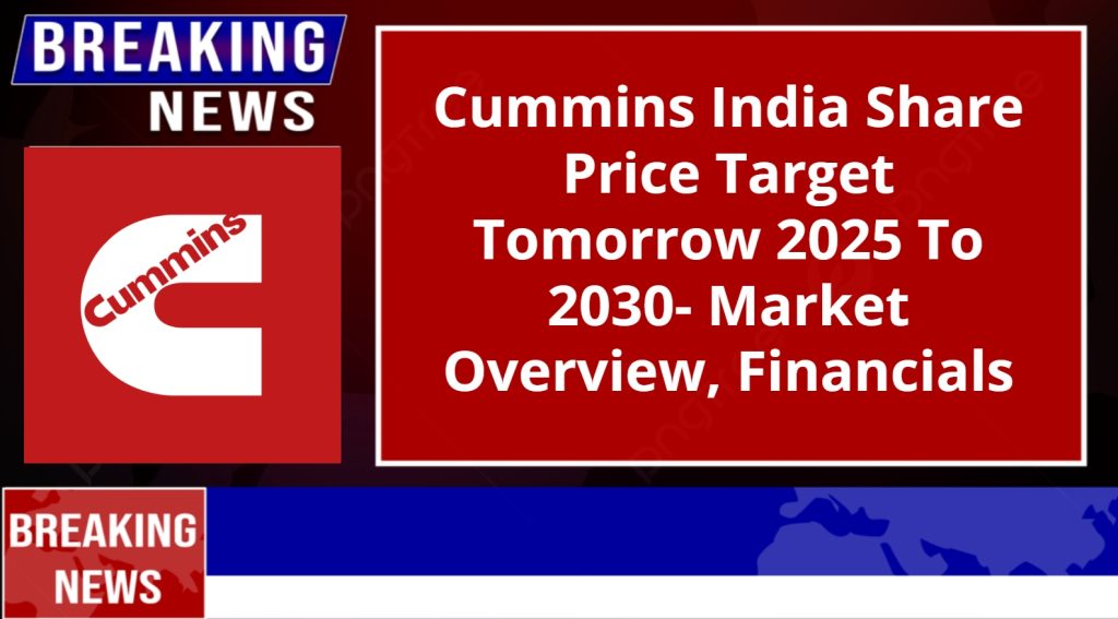 Cummins India Share Price Target