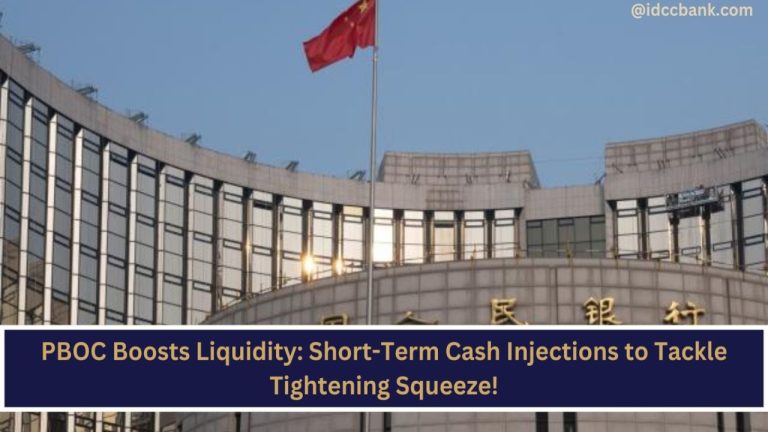 PBOC Boosts Liquidity: Short-Term Cash Injections to Tackle Tightening Squeeze!