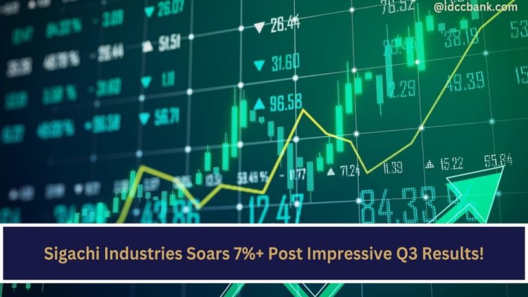 Sigachi Industries Soars 7%+ Post Impressive Q3 Results!