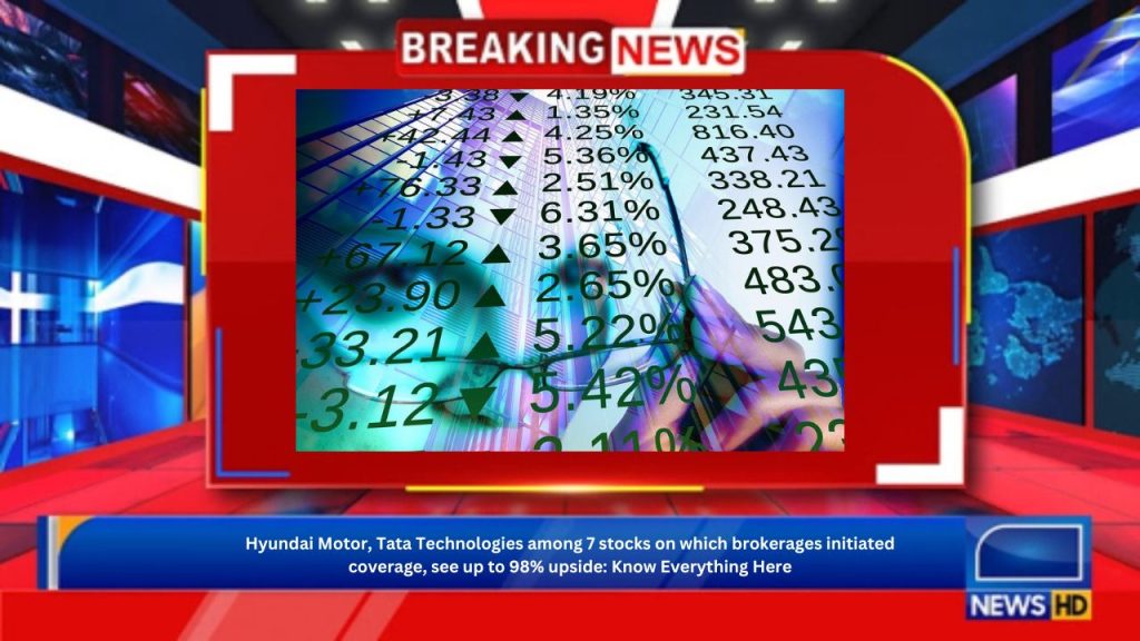 Hyundai Motor, Tata Technologies among 7 stocks on which brokerages initiated coverage, see up to 98% upside: Know Everything Here