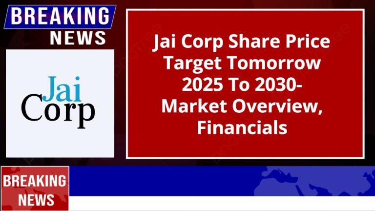 Jai Corp Share Price Target