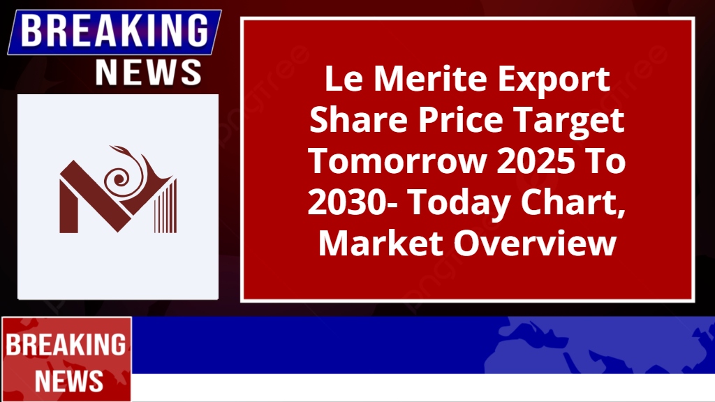 Le Merite Export Share Price Target