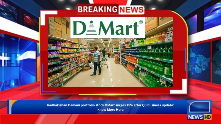 Radhakishan Damani portfolio stock DMart surges 15% after Q3 business update: Know More Here