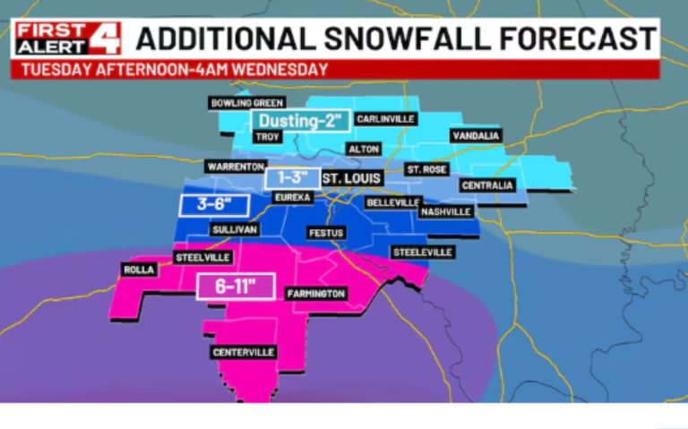 Another Round of Accumulating Snow This Afternoon Into Tonight