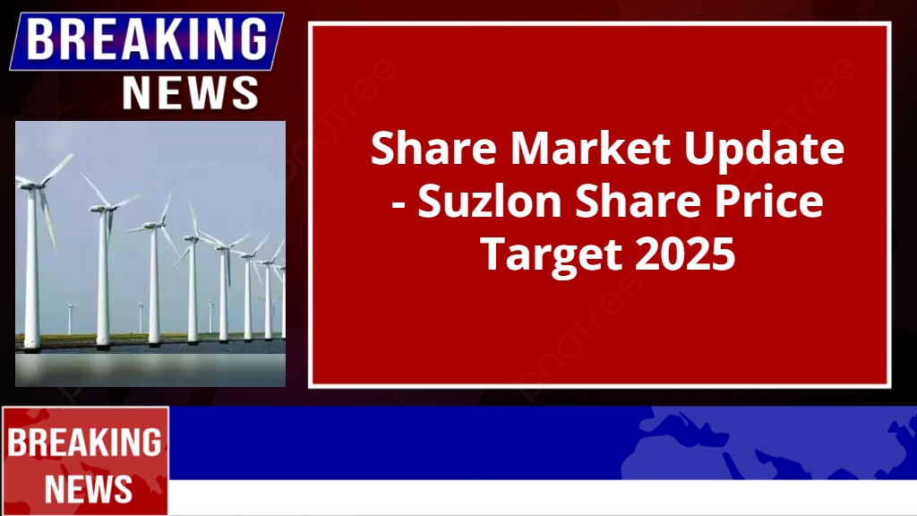 Suzlon Share Price Target 2025