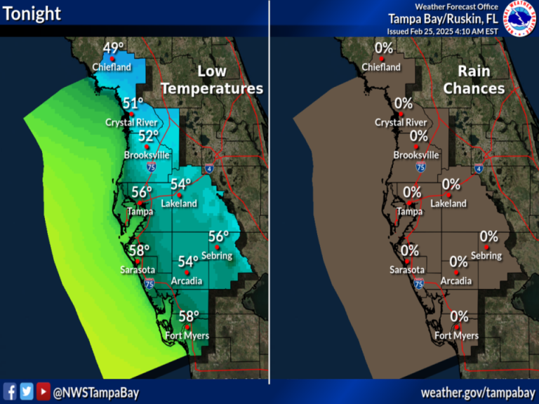 Woke Up to Rain? Here’s When Tampa’s Sunshine Makes a Comeback!