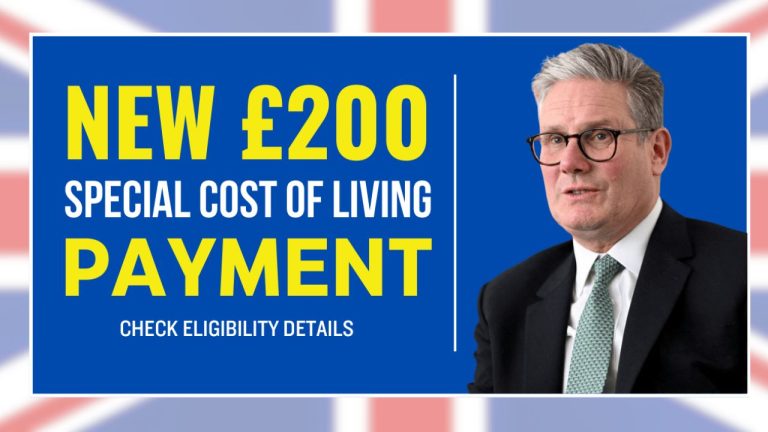 Uk £200 cost of living payment 2025