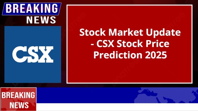 Stock Market Update – CSX Stock Price Prediction 2025