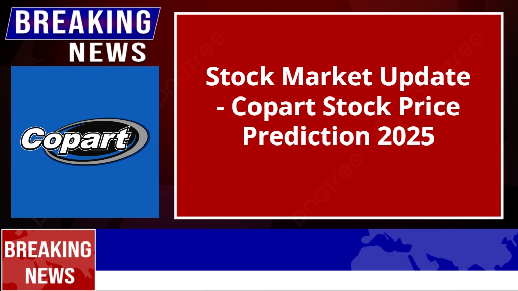 Copart Stock Price Prediction 2025