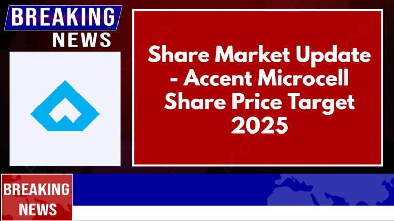 Share Market Update – Accent Microcell Share Price Target 2025