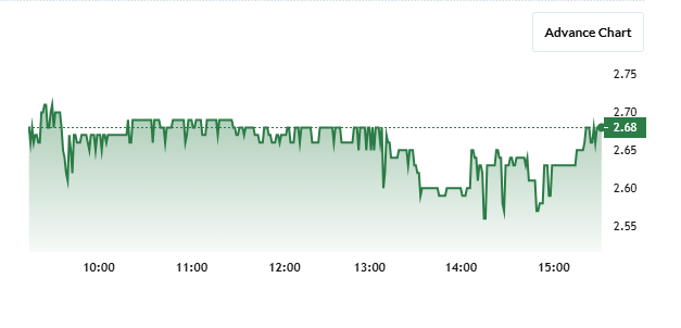 Seacoast Ship Share Price Chart