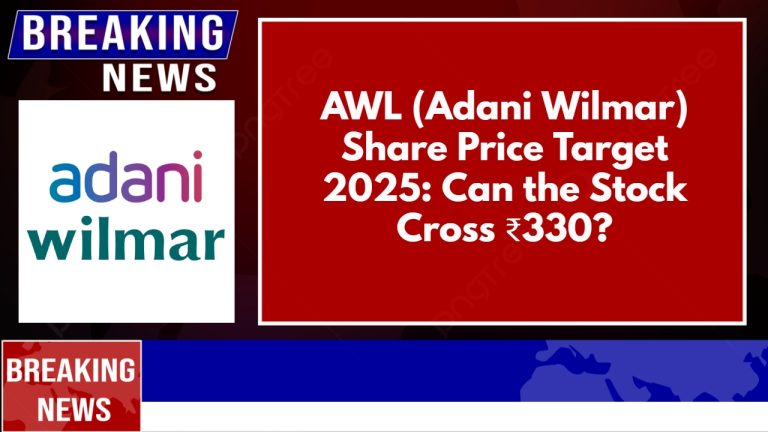 AWL (Adani Wilmar) Share Price Target 2025: Can the Stock Cross ₹330?