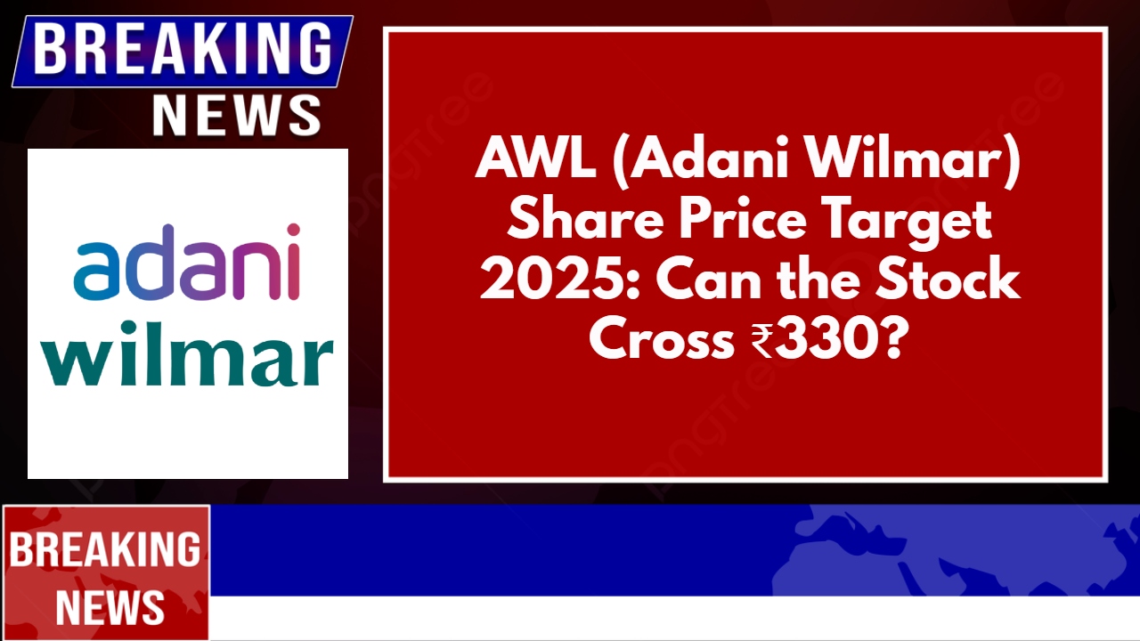 AWL (Adani Wilmar) Share Price Target 2025: Can the Stock Cross ₹330?