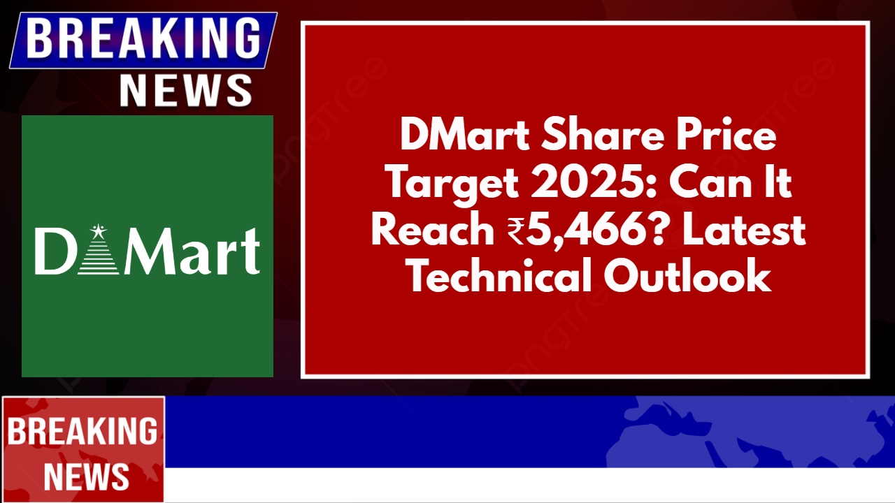 DMart Share Price Target 2025: Can It Reach ₹5,466? Latest Technical Outlook