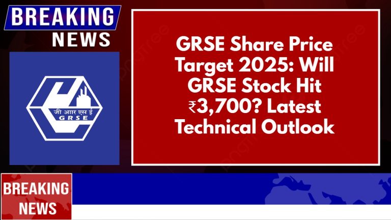 GRSE Share Price Target 2025: Will GRSE Stock Hit ₹3,700? Latest Technical Outlook
