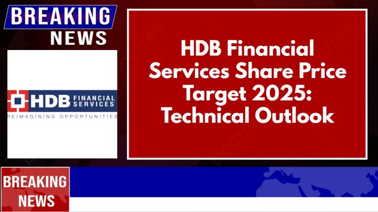 HDB Financial Services Share Price Target 2025: Technical Outlook