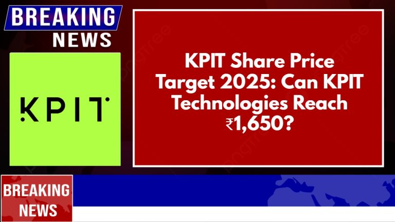 KPIT Share Price Target 2025: Can KPIT Technologies Reach ₹1,650?
