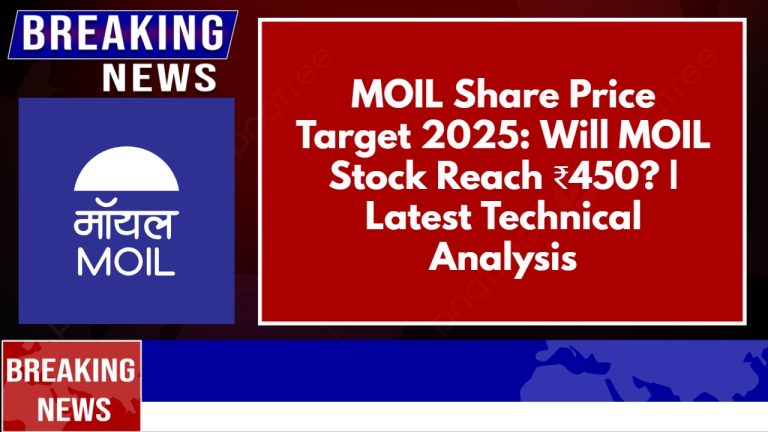 MOIL Share Price Target 2025: Will MOIL Stock Reach ₹450? | Latest Technical Analysis