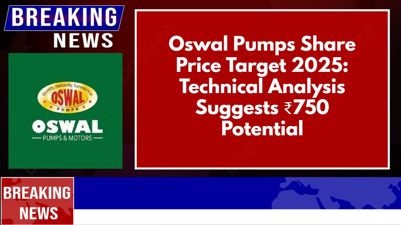 Oswal Pumps Share Price Target 2025: Technical Analysis Suggests ₹750 Potential