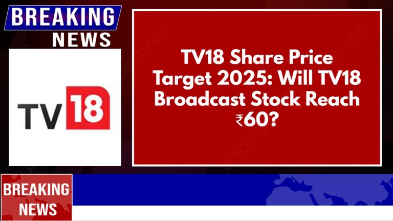 TV18 Share Price Target 2025: Will TV18 Broadcast Stock Reach ₹60?