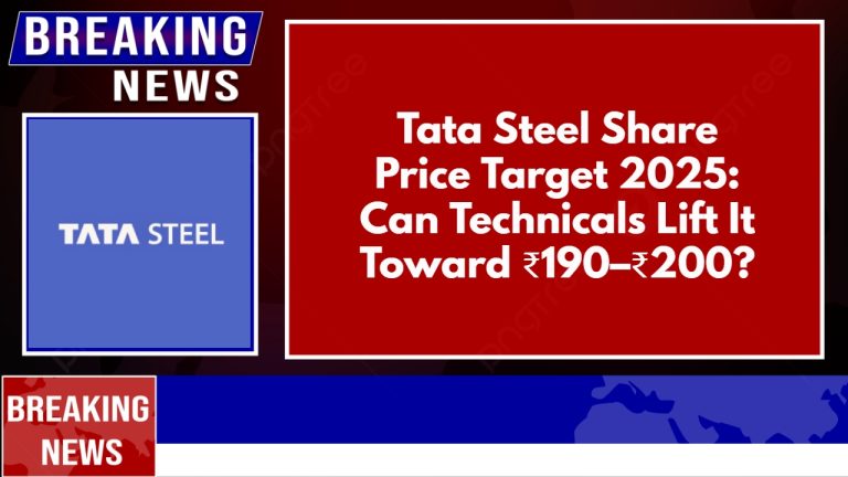 Tata Steel Share Price Target 2025: Can Technicals Lift It Toward ₹190–₹200?
