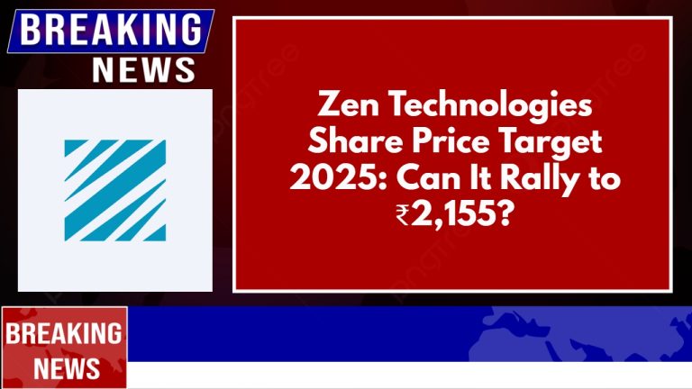 Zen Technologies Share Price Target 2025: Can It Rally to ₹2,155?