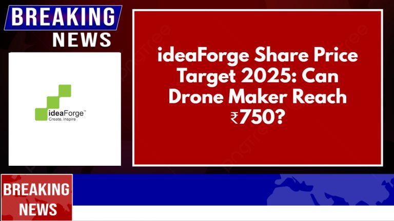 ideaForge Share Price Target 2025: Can Drone Maker Reach ₹750?