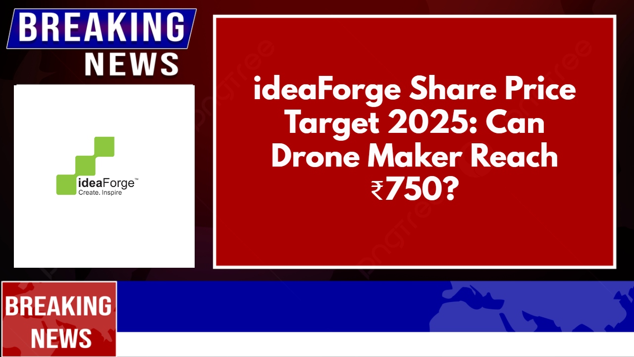 ideaForge Share Price Target 2025: Can Drone Maker Reach ₹750?