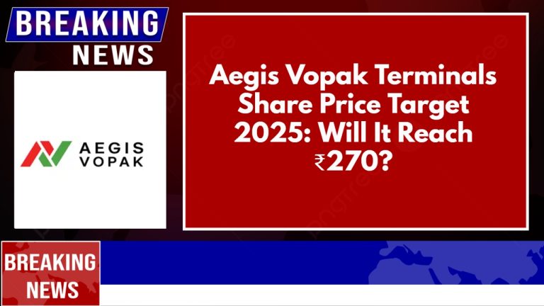 Aegis Vopak Terminals Share Price Target 2025: Will It Reach ₹270?