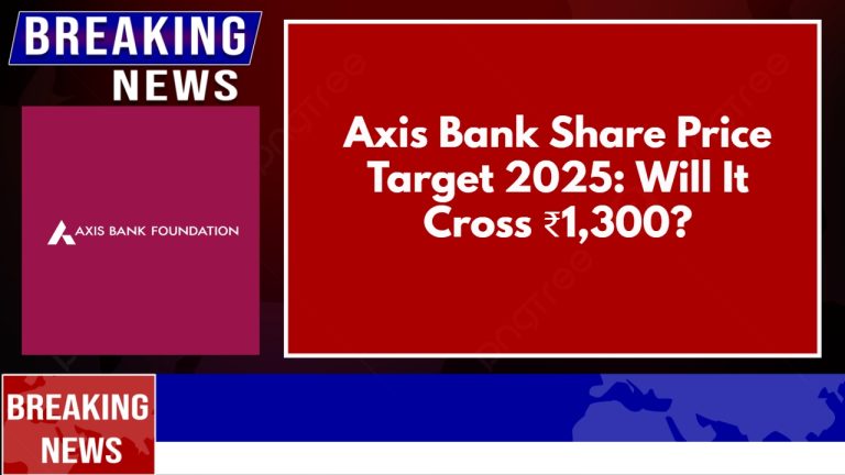 Axis Bank Share Price Target 2025: Will It Cross ₹1,300?