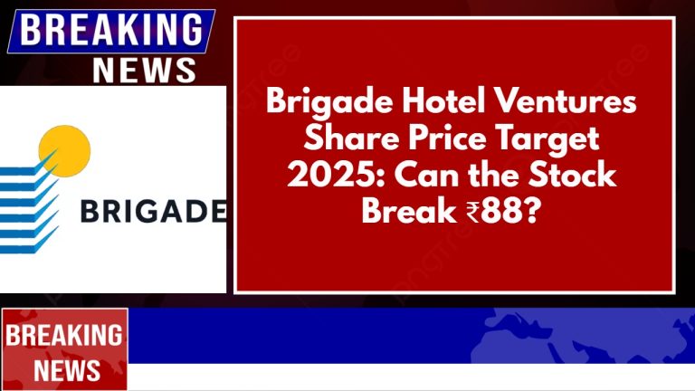Brigade Hotel Ventures Share Price Target 2025: Can the Stock Break ₹88?